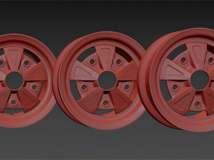 VW Fumagalli rim printable 3Dプリントモデル
