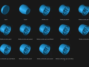 RM1 Minilite Classic Rim printable 3D Print Model
