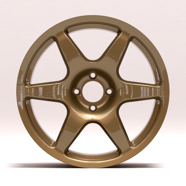 Compomotive MO6 printable rim 3 versions 3D Принт Модель .c4d .max .obj .3ds .fbx .stl .blend 