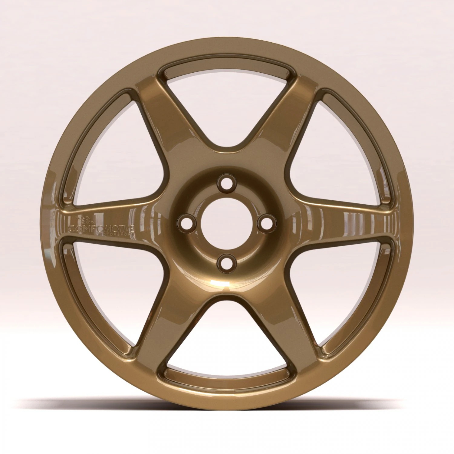 Compomotive MO6 printable rim 3 versions 3D Print Model .c4d .max .obj .3ds .fbx .stl .blend 