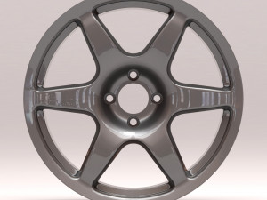 Compomotive MO6 printable rim 3 versions 3D Принт Модель