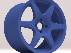 Compomotive MO6 printable rim 3 versions 3D Принт Модель