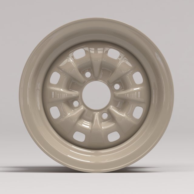 MK1 Escort Mexico Steel Wheels printable 3D-Druckmodell .c4d .max .obj .3ds .fbx .stl .blend 