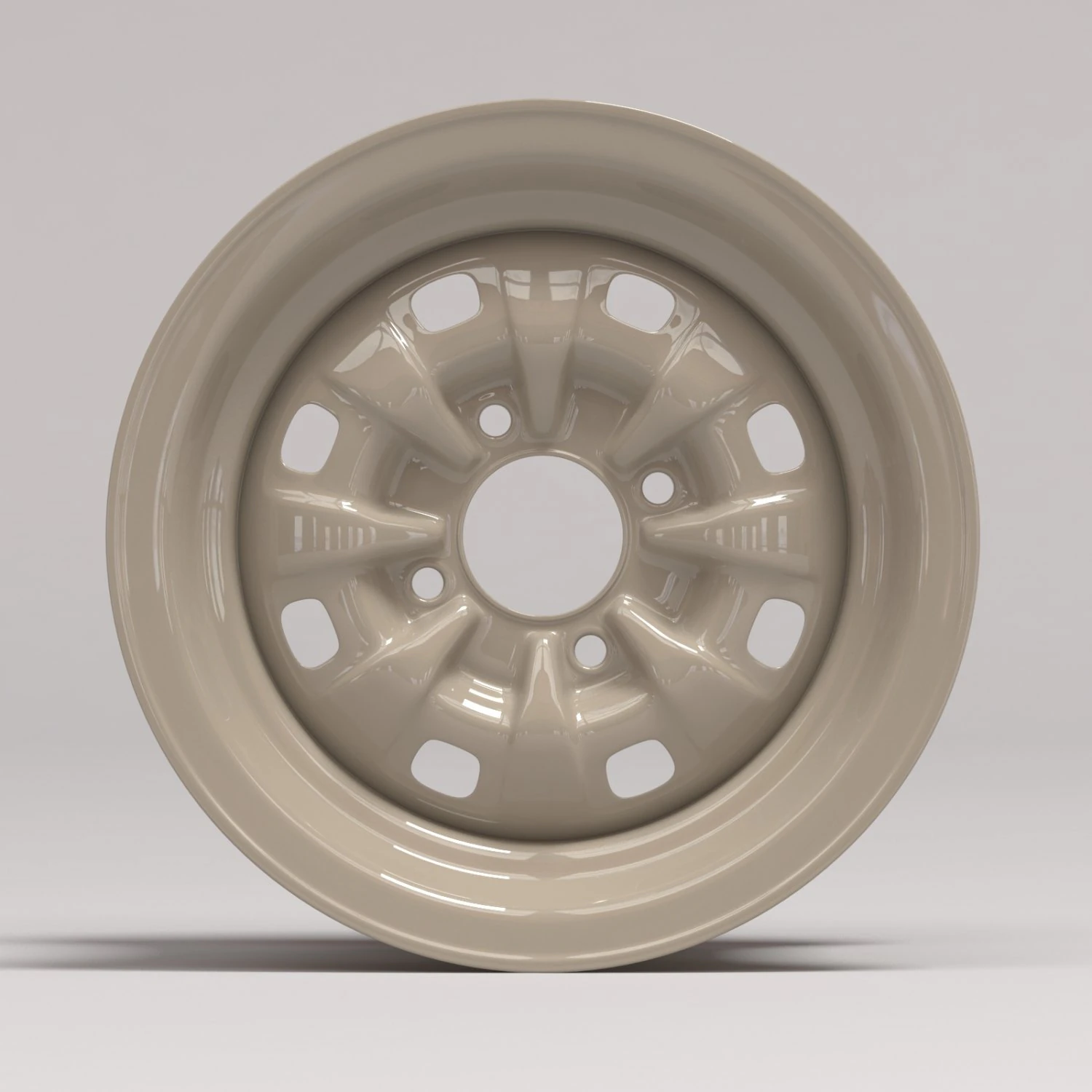 MK1 Escort Mexico Steel Wheels printable 3D Print Model .c4d .max .obj .3ds .fbx .stl .blend 