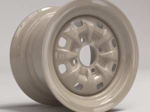 MK1 Escort Mexico Steel Wheels printable 3D-Druckmodell