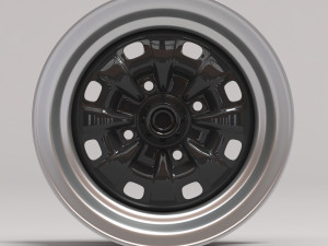 MK1 Escort Mexico Steel Wheels printable 3D-Druckmodell