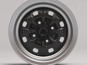 MK1 Escort Mexico Steel Wheels printable 3D Print Model