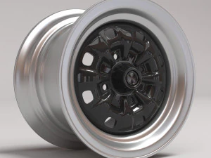 MK1 Escort Mexico Steel Wheels printable 3D Print Model