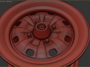 MK1 Escort Mexico Steel Wheels printable 3D Print Model