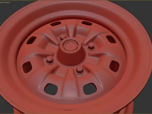 MK1 Escort Mexico Steel Wheels printable 3D Print Model