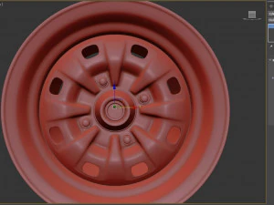 MK1 Escort Mexico Steel Wheels printable 3D Print Model