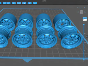 MK1 Escort Mexico Steel Wheels printable 3D Print Model