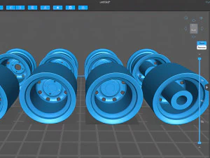 MK1 Escort Mexico Steel Wheels printable 3D Print Model