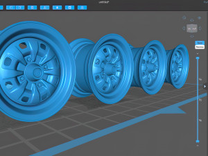 MK1 Escort Mexico Steel Wheels printable 3D-Druckmodell