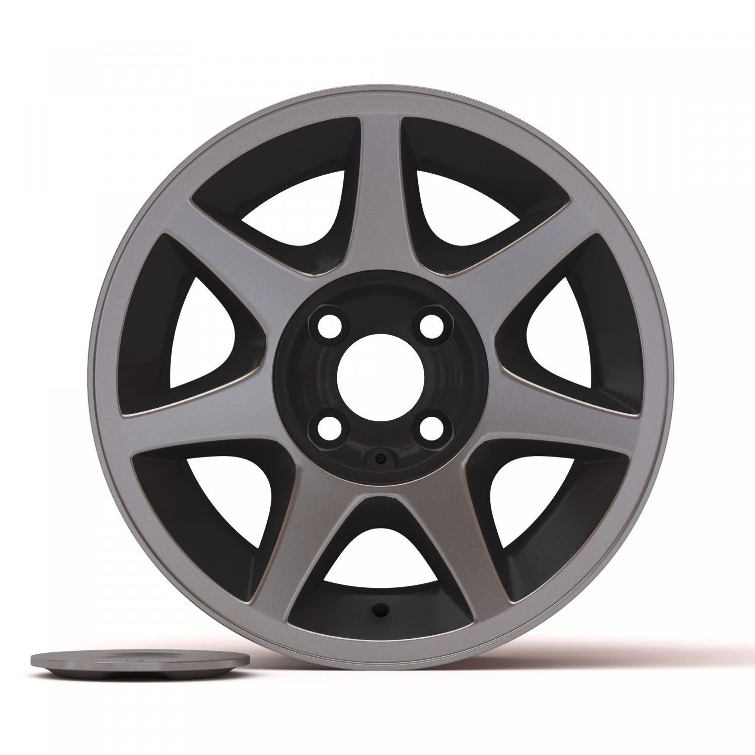 Ford-RS 7 rim concave printable 3D Print Model .c4d .max .obj .3ds .fbx .stl .blend