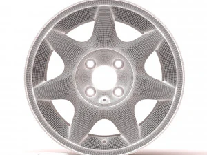 Ford-RS 7 rim concave printable 3D Print Model