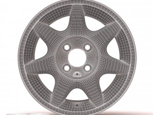 Ford-RS 7 rim concave printable 3D Print Model