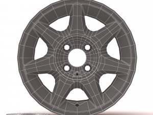Ford-RS 7 rim concave printable 3Dプリントモデル