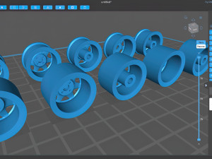 Ford-RS 7 rim concave printable 3Dプリントモデル