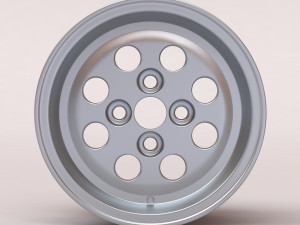 Capri Pepper Pot rims printable 3D Print Model