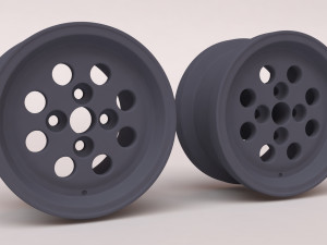 Capri Pepper Pot rims printable Modello di stampa 3D