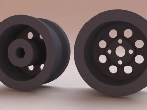 Capri Pepper Pot rims printable 3D Print Model