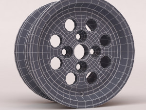 Capri Pepper Pot rims printable Modello di stampa 3D