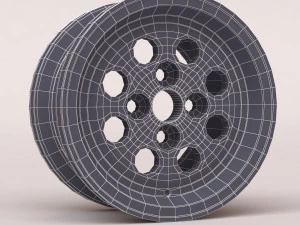 Capri Pepper Pot rims printable 3D Print Model