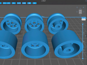 Capri Pepper Pot rims printable Modello di stampa 3D