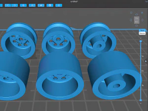 Capri Pepper Pot rims printable 3D Print Model