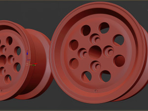 Capri Pepper Pot rims printable Modello di stampa 3D