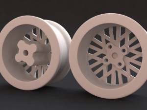 Sierra Sapphire Cosworth rim printable 3D प्रिंट मॉडल