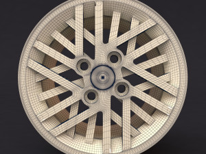 Sierra Sapphire Cosworth rim printable 3D प्रिंट मॉडल