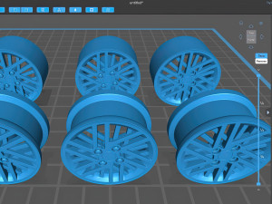 Sierra Sapphire Cosworth rim printable 3D प्रिंट मॉडल