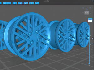 Sierra Sapphire Cosworth rim printable 3D प्रिंट मॉडल