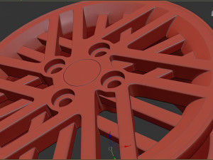 Sierra Sapphire Cosworth rim printable 3D प्रिंट मॉडल
