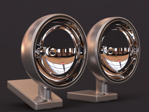 Rally Spotlights pack1 printable Model do druku 3D