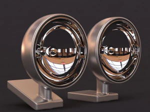 Rally Spotlights pack1 printable 3D Print Model