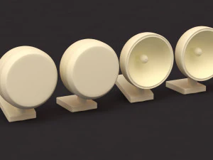 Rally Spotlights pack1 printable 3D Print Model