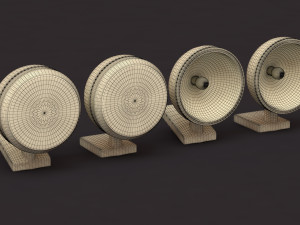 Rally Spotlights pack1 printable Model do druku 3D