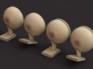 Rally Spotlights pack1 printable 3D Print Model