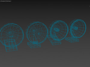 Rally Spotlights pack1 printable Model do druku 3D