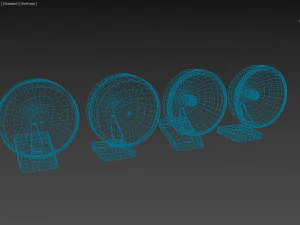 Rally Spotlights pack1 printable 3D Print Model