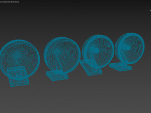 Rally Spotlights pack1 printable Model do druku 3D