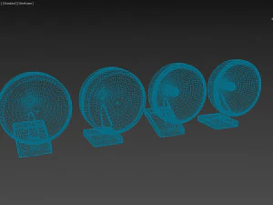Rally Spotlights pack1 printable 3D Print Model
