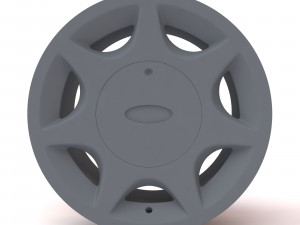 Ford-Capri 7 Spokes Alloy rim printaable Modelo de Impressão 3D