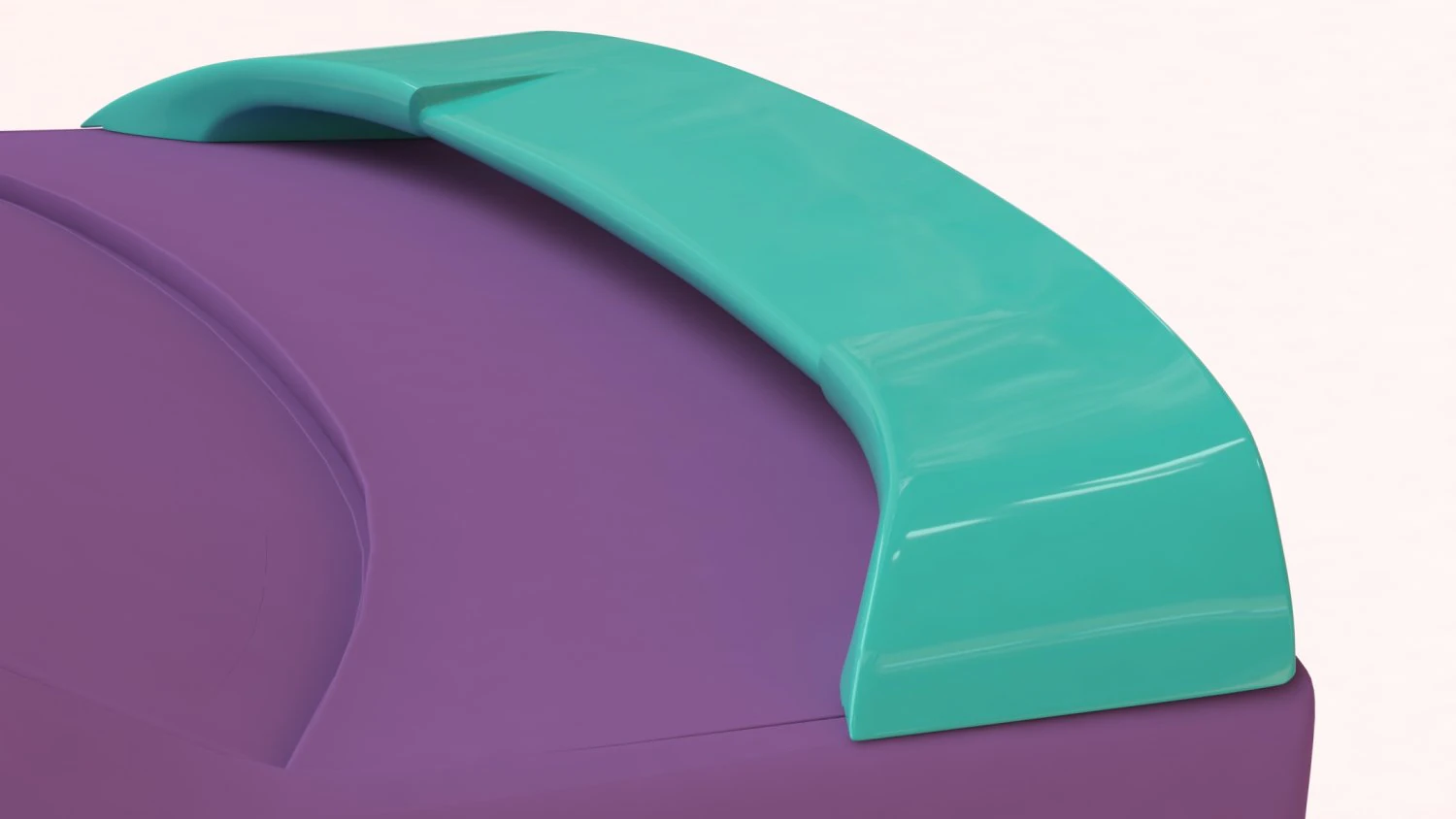 M3 E36 Spoiler 3D Print Model .c4d .max .obj .3ds .fbx .stl .blend 