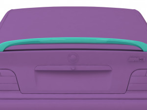 M3 E36 Spoiler Modelo de Impressão 3D