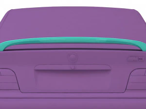 M3 E36 Spoiler 3D Print Model