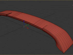 M3 E36 Spoiler 3D Print Model